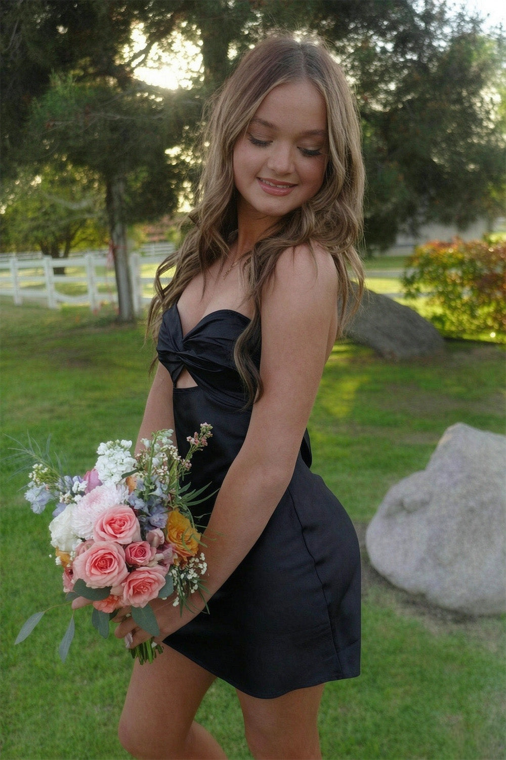 Stylish A Line Sweetheart Light Green Satin Short Homecoming Dress