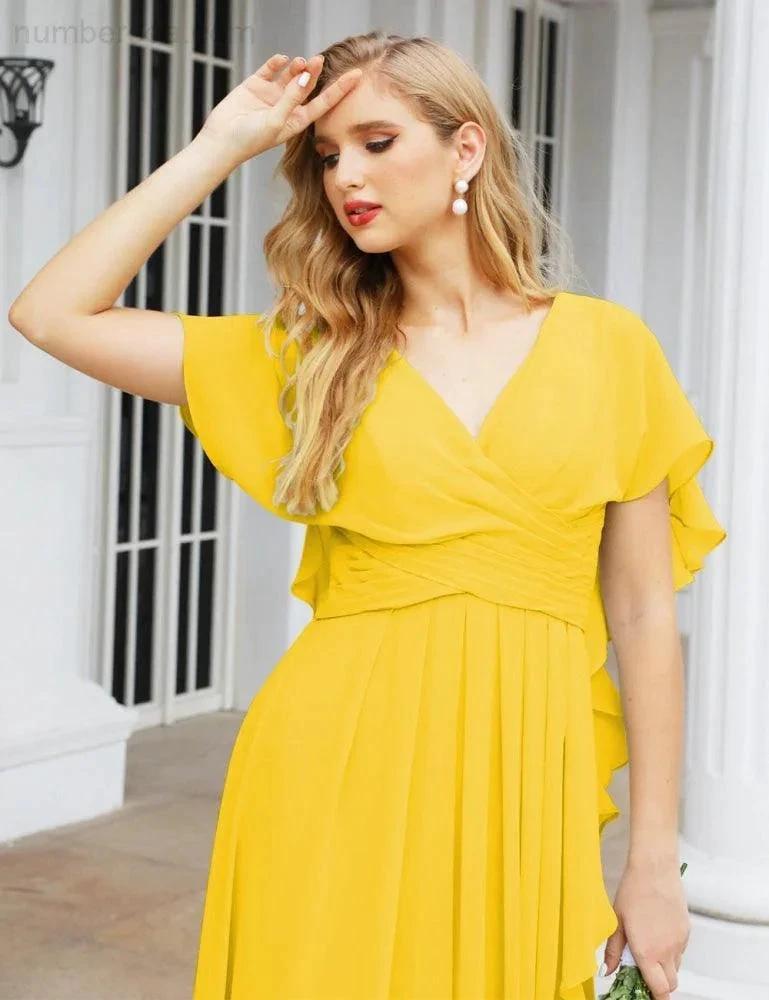 ZapDress Bridesmaid Dresses Backless Formal Prom Gowns for Evening Party Mother of The Bride Dress 28040 (ZD16998)