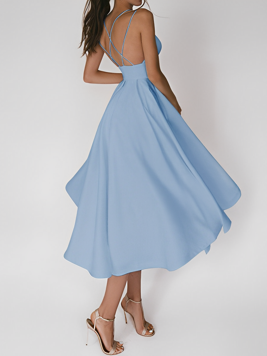 Amaryllis Chic Sleeveless Tank Dress for Women Statement Occasion Edit