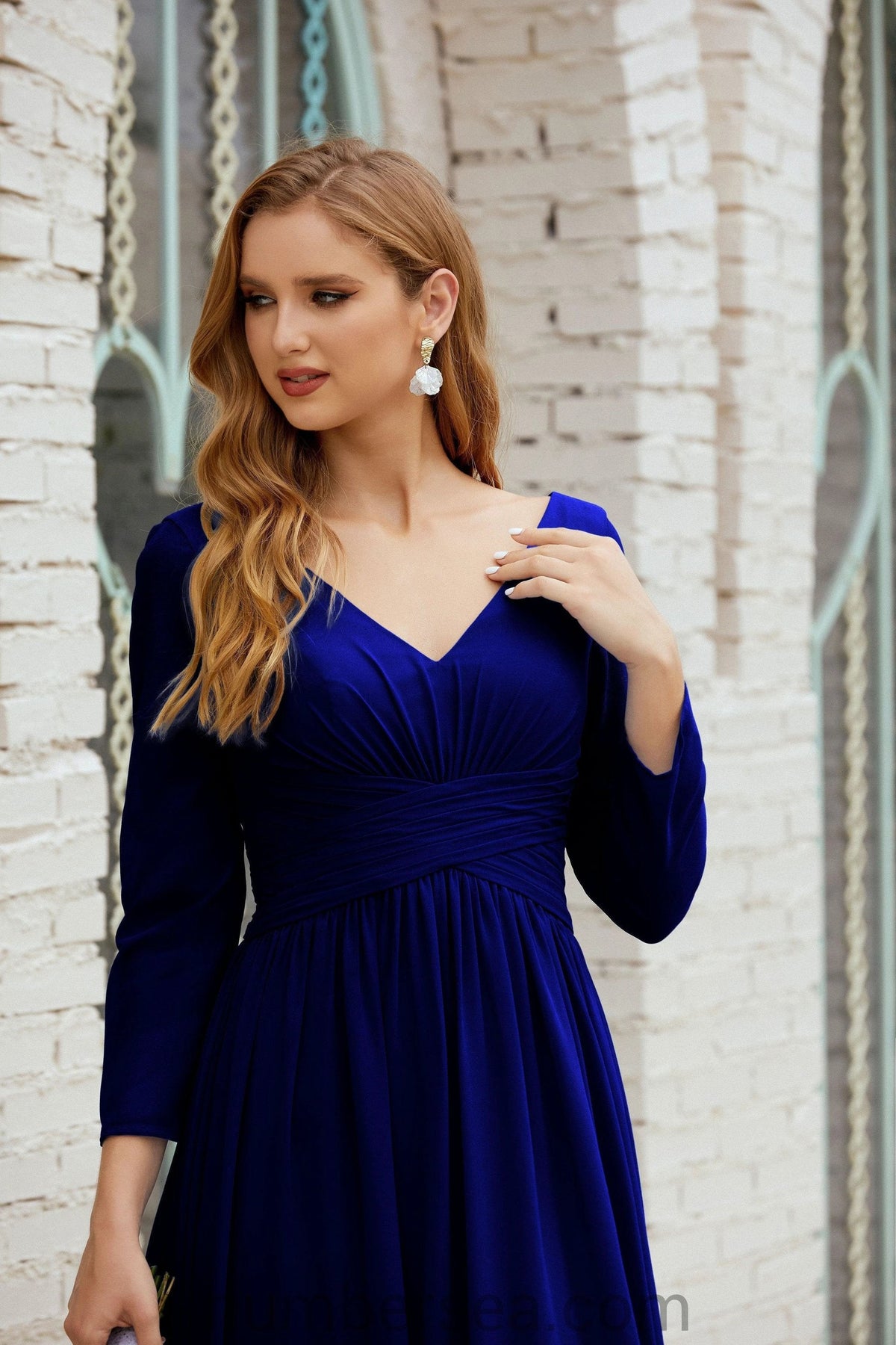 Numbersea Bridesmaid Dress Chiffon Formal Party Dress Evening Dress 28016 by numbersea