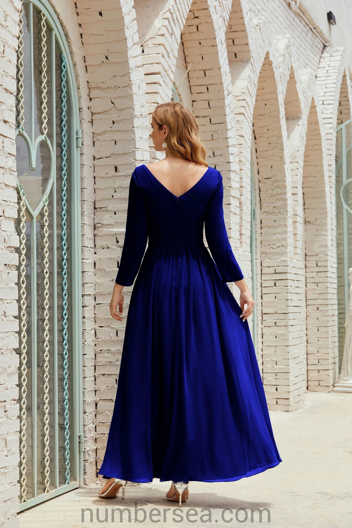 ZapDress Bridesmaid Dress Chiffon Formal Party Dress Evening Dress 28016 (ZD16992)