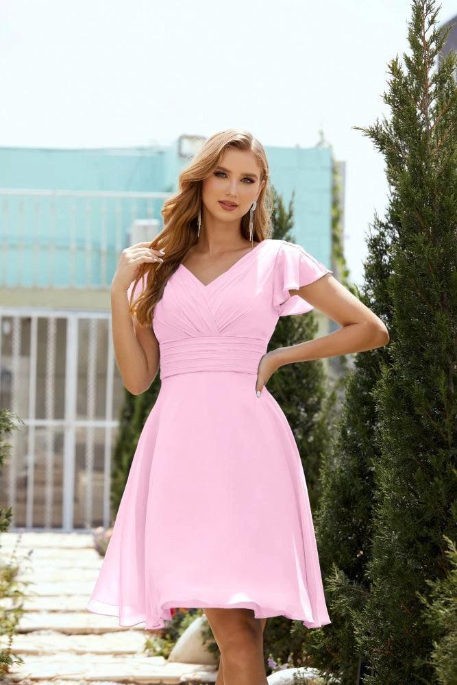 Knee Length Homecoming Dresses Formal Cocktail Prom Gown 28013 by numbersea
