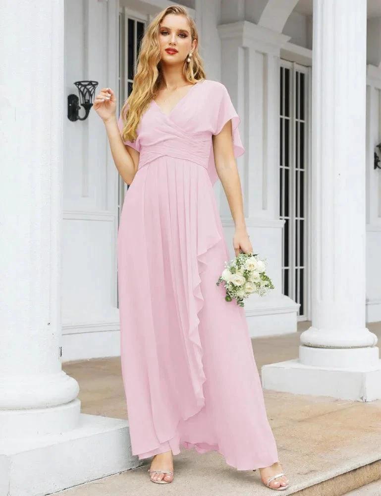 Numbersea Bridesmaid Dresses Backless Formal Prom Gowns for Evening Party Mother of The Bride Dress 28040 by numbersea