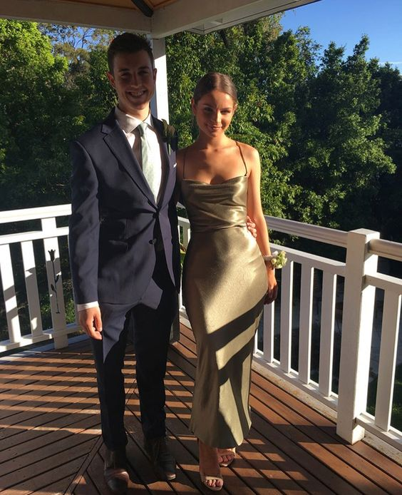 Spaghetti Straps Prom Dress,Sexy Prom Gown - View 2 | VelvetHem