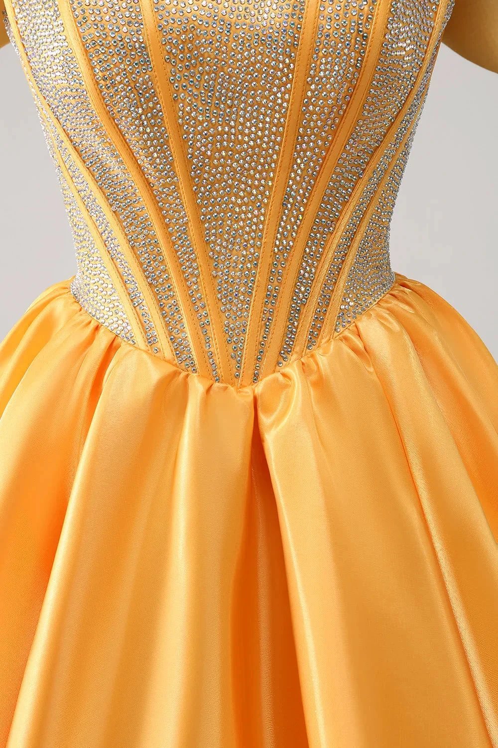 Cute Blue A Line Off The Shoulder Corset Homecoming Dress with Beading (ZD11480)