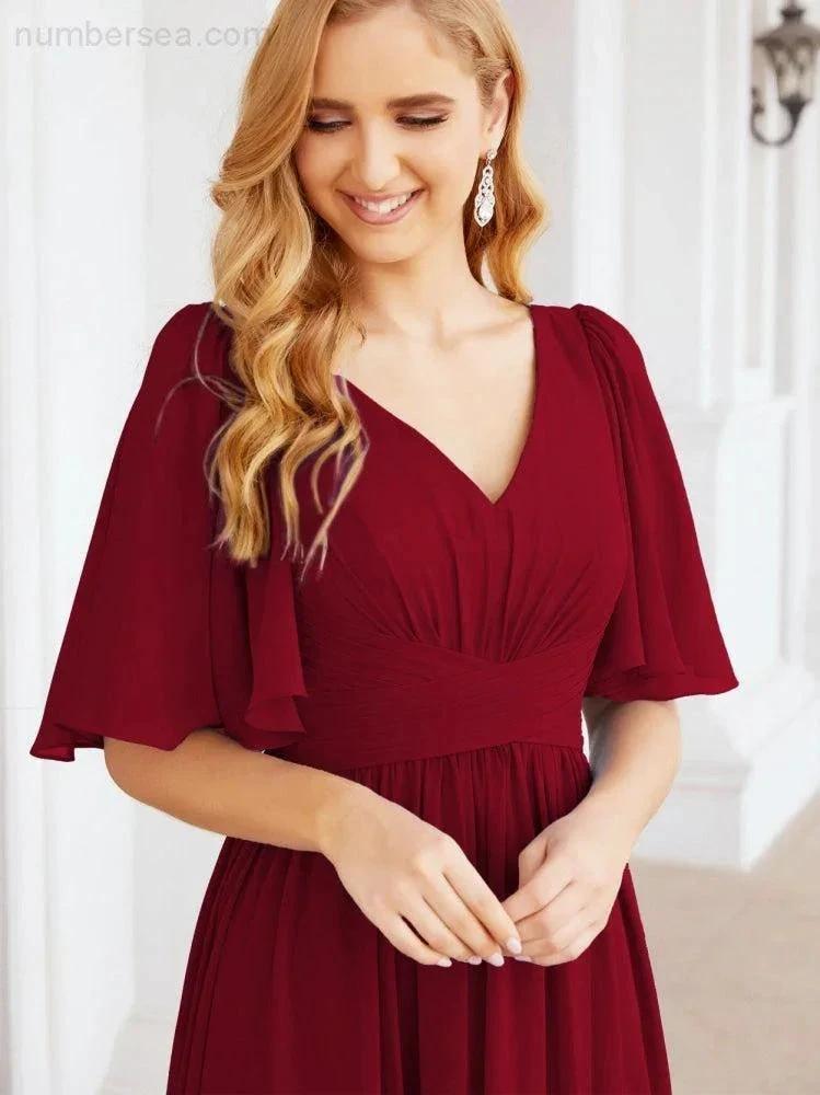 ZapDress Bridesmaid Dresses for Women Wedding Long Party Prom Dress  28068 (ZD16988)