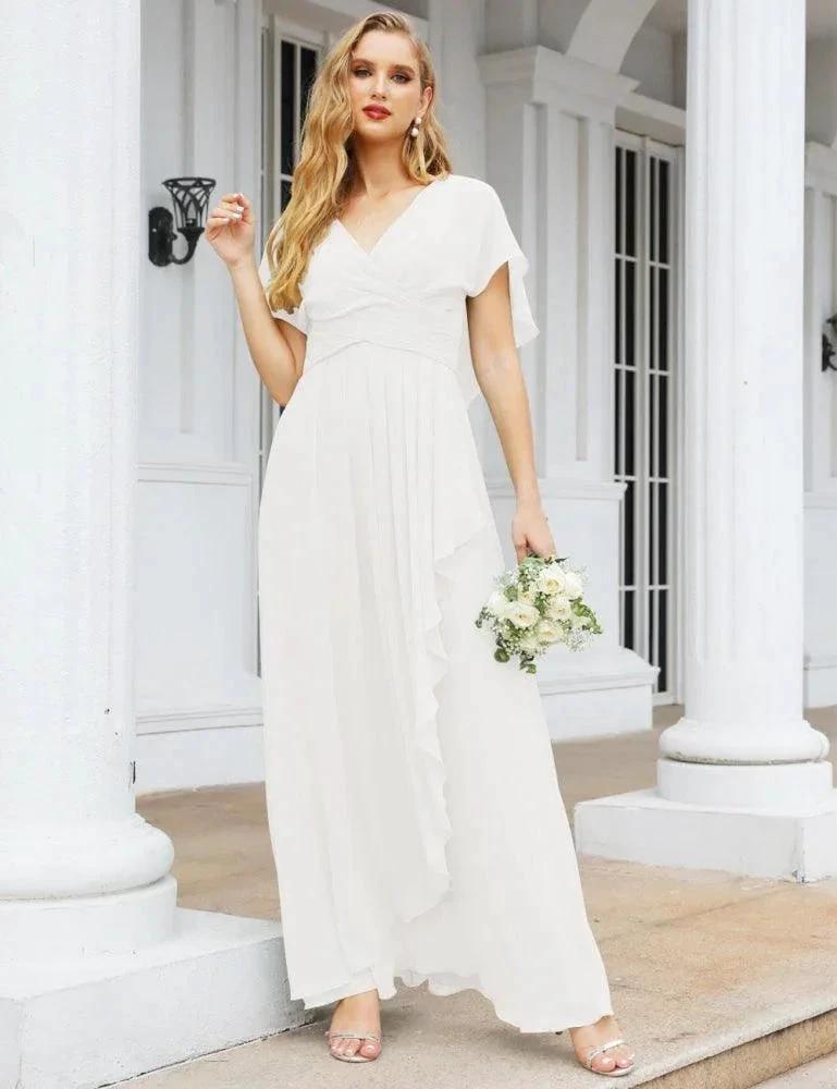 Numbersea Bridesmaid Dresses Backless Formal Prom Gowns for Evening Party Mother of The Bride Dress 28040 by numbersea