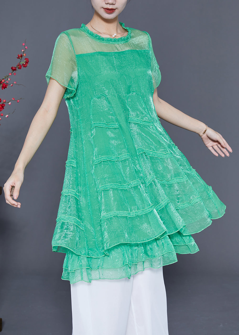 A Vintage Style Dress with Delicate Timeless Details