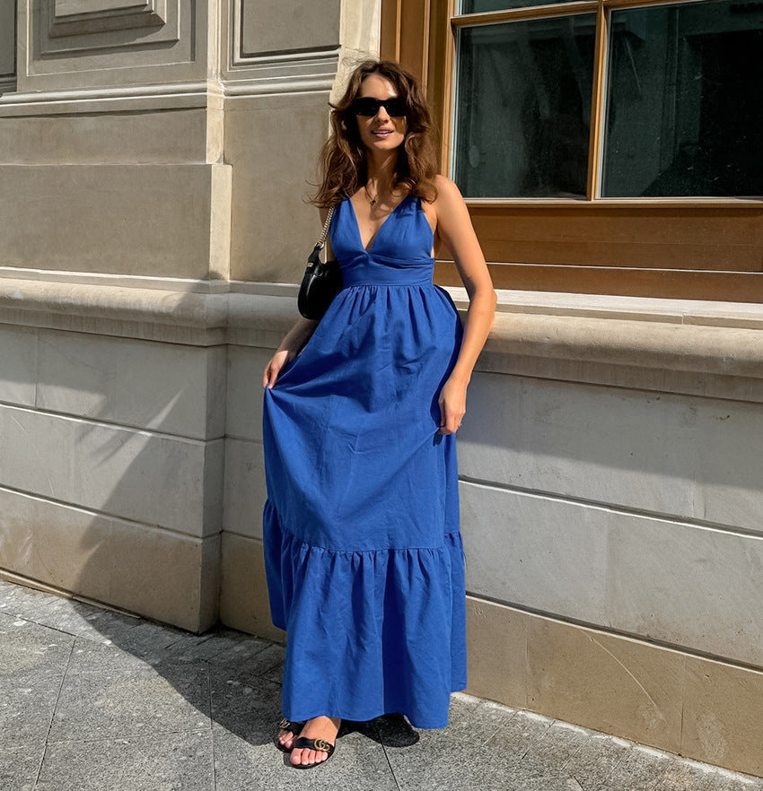 Buckley Maxi Dress Blue