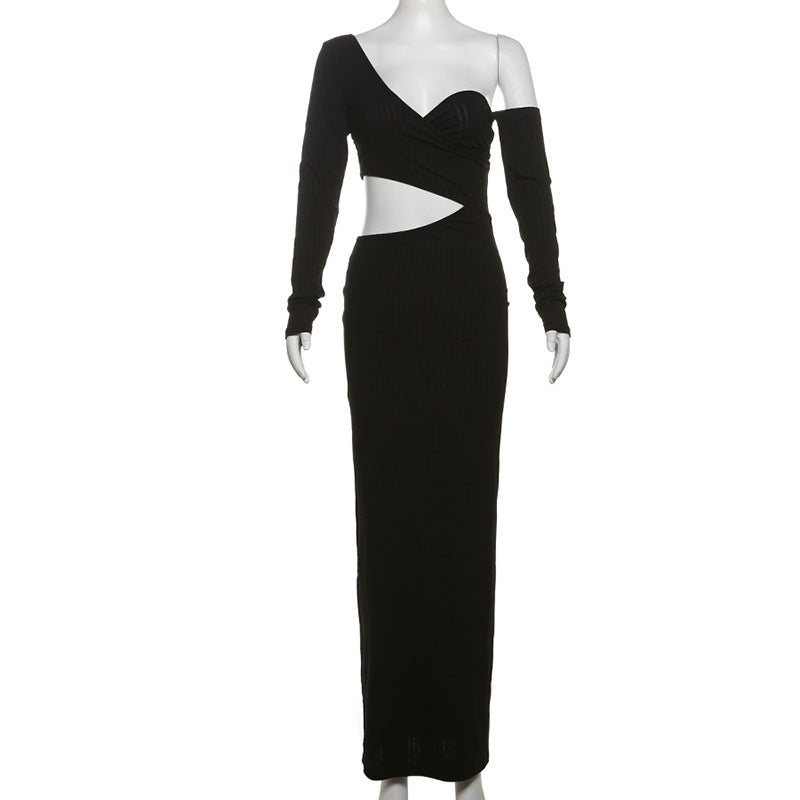 Midnight sky dress Black