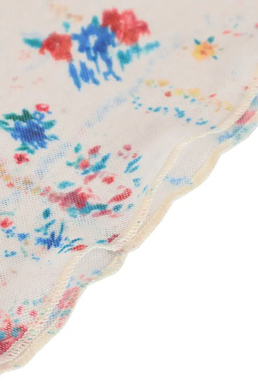 Spaghetti Strap Backless Floral Dress - View 6 | VelvetHem