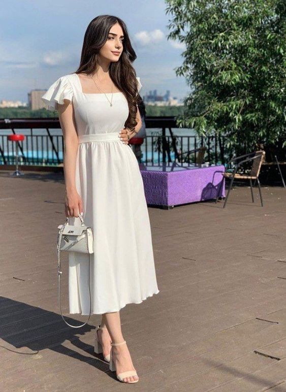 Vintage Style Party Dress, Bridesmaid Dress Prom Dress