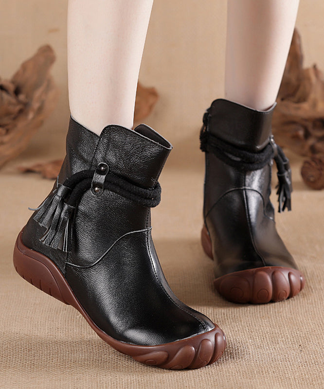 Classic Orthopedic Boots with Timeless Style