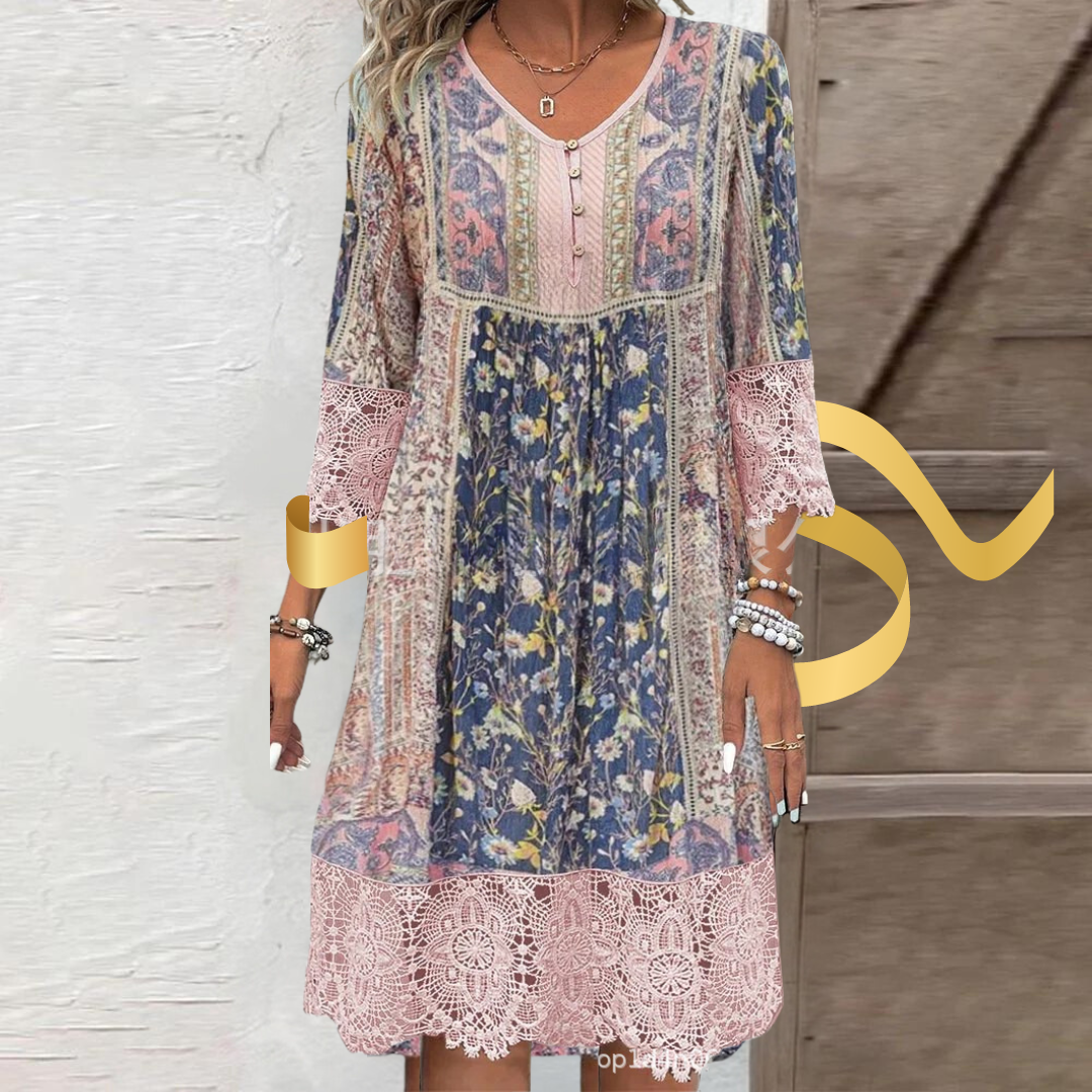 Orelie Relaxed and Stylish Summer Dress for Women Feminine Flowy Style