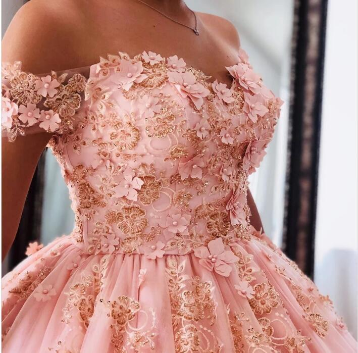 Dusty Blue Lace Quinceanera Dresses Ball Gowns Sweet 16 Dress - View 5 | VelvetHem
