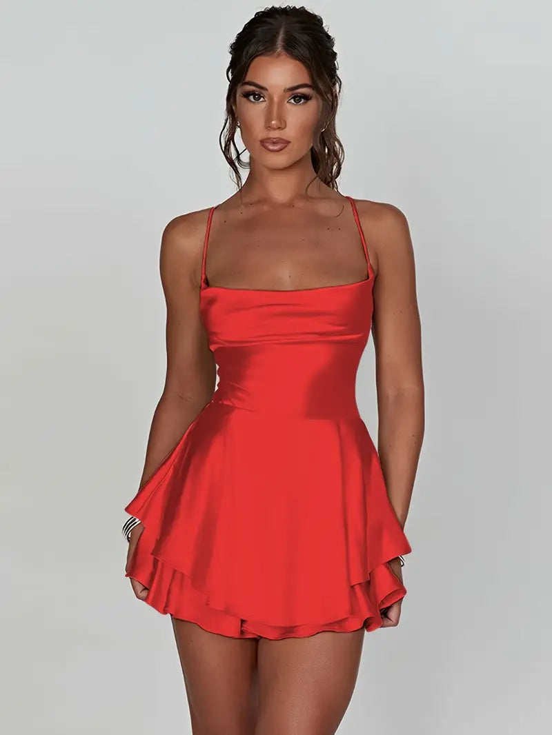 Ariana Timeless Seductive Silk Cocktail Dress Statement Occasion Edit