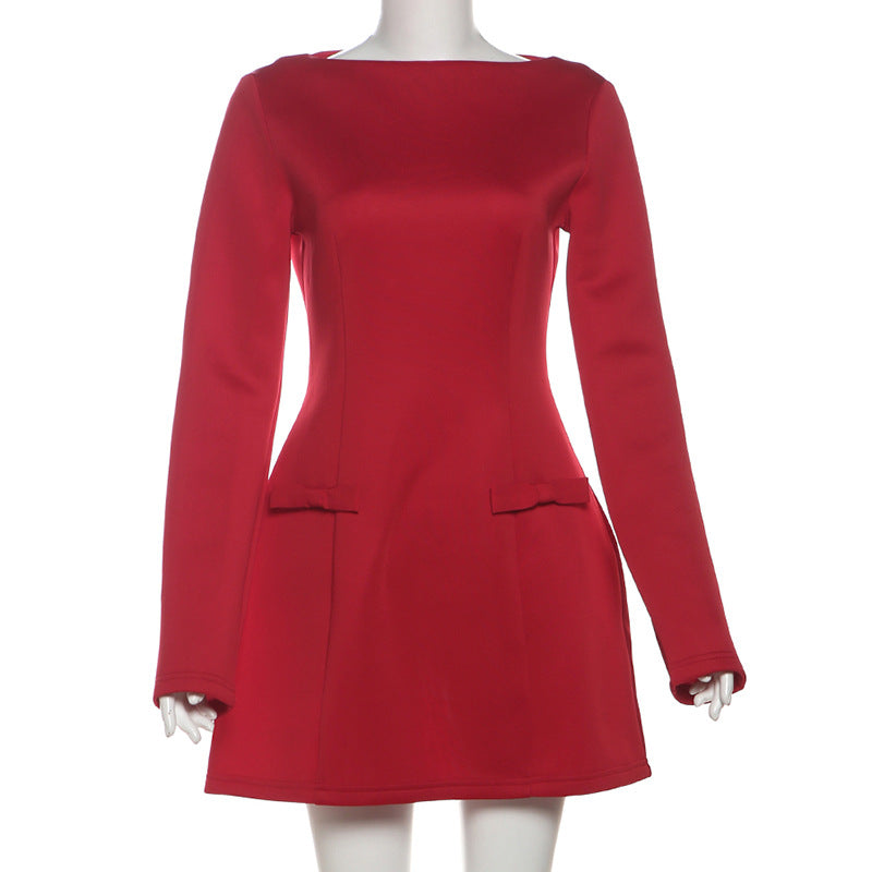 Red Chemistry Mini Dress Red
