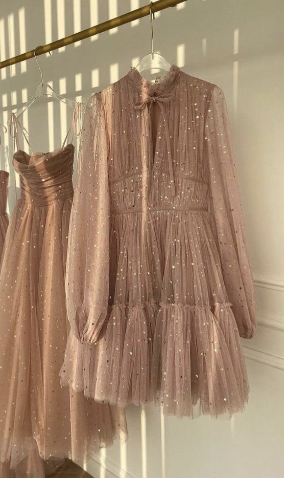 Pastel Pink Mini Dress Short Prom Dresses, Homecoming Dresses - View 3 | VelvetHem