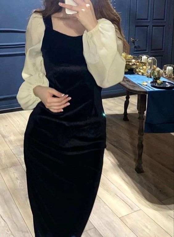 Elegant Mermaid Women One Piece Vintage Evening Party Dress