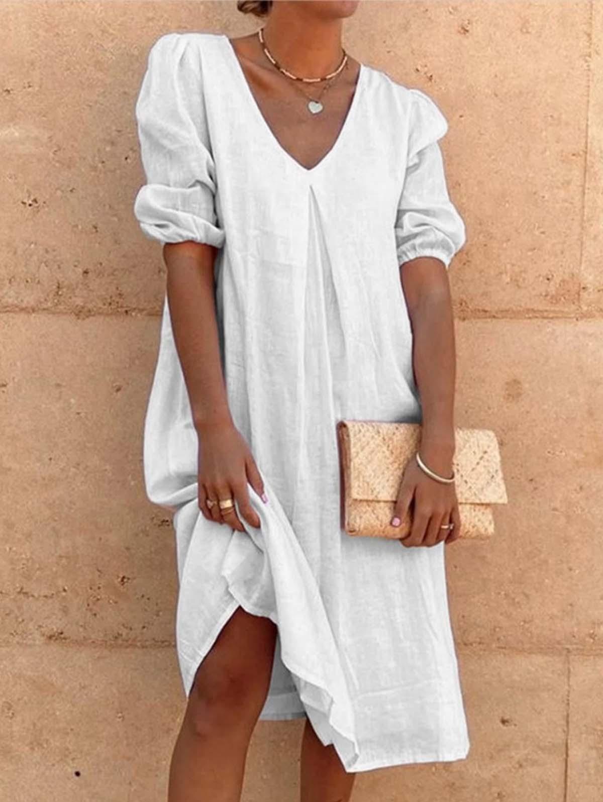A Vintage Style Dress with Delicate Timeless Details