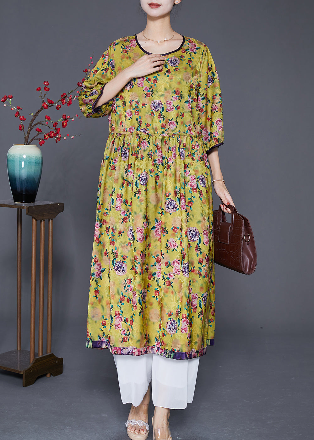 A Vintage Style Dress with Delicate Timeless Details
