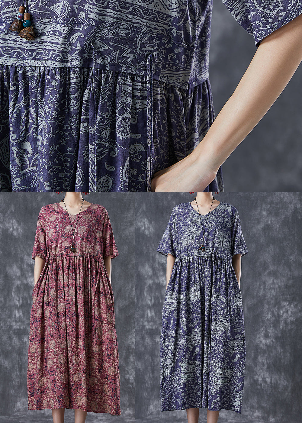 Classic Vintage Dress with a Flattering Fit