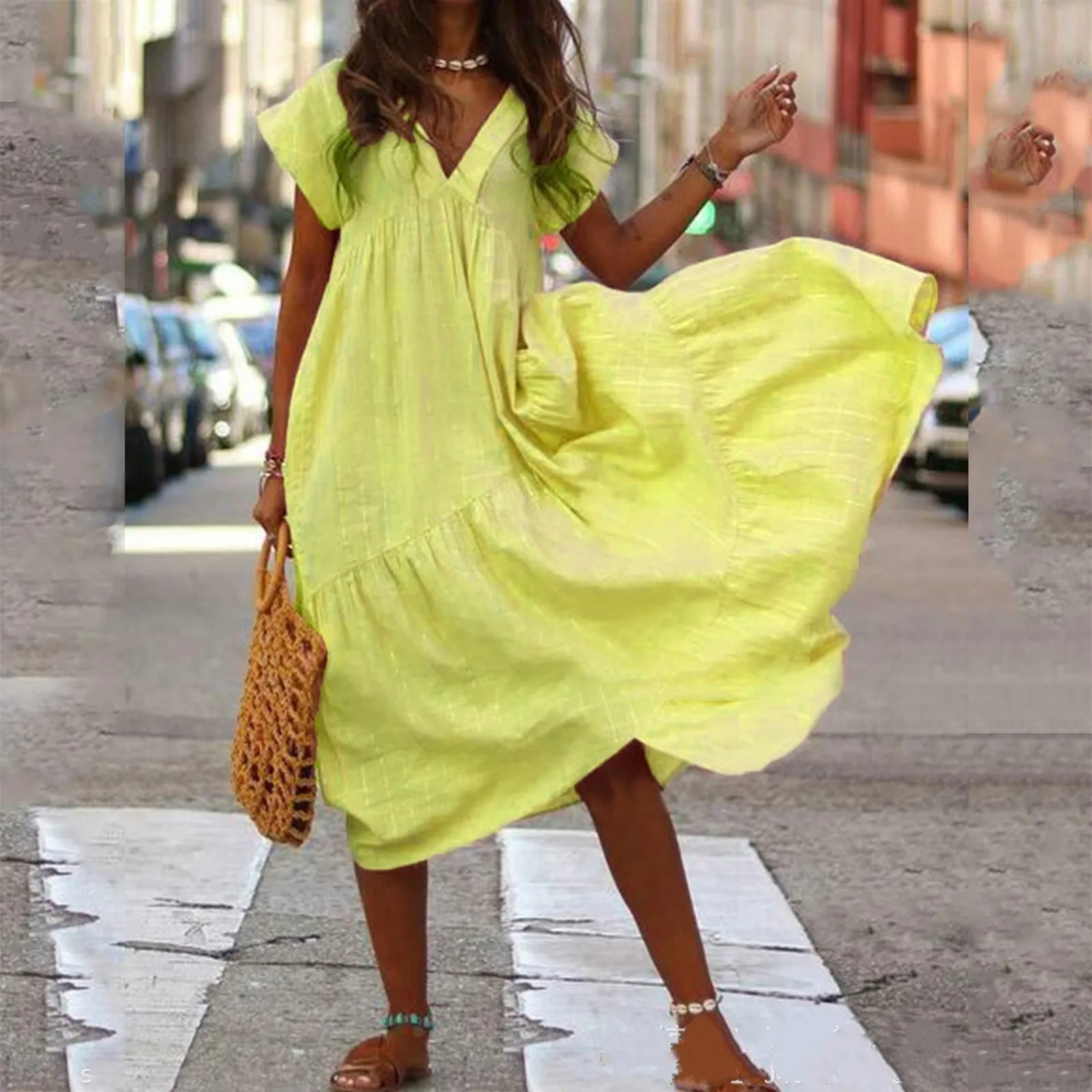 Katarina Casual and Relaxed Dress for Women Sophisticated Look
