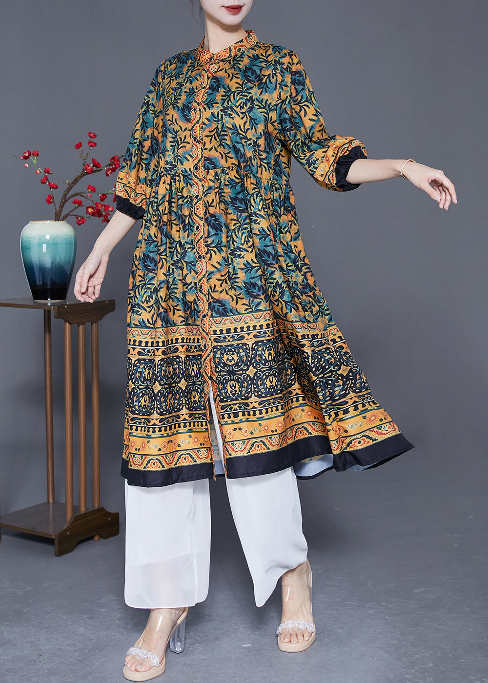 A Vintage Style Dress with Delicate Timeless Details