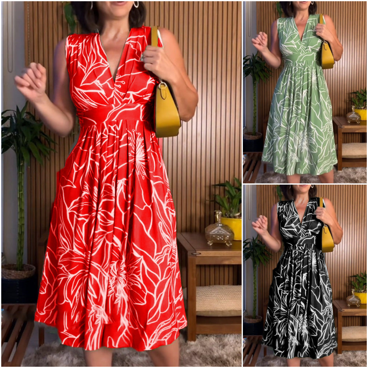 Mariana Chic Sleeveless Plus Size Waist Dress Statement Occasion Edit
