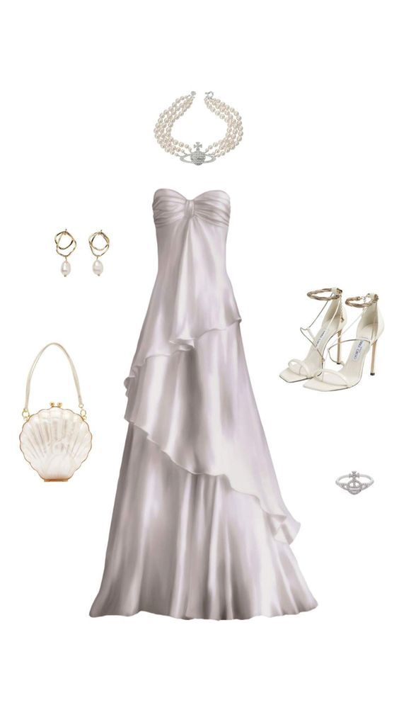 Simple White Strapless A Line Party Dress Long Prom Dress Evening Dress - VelvetHem