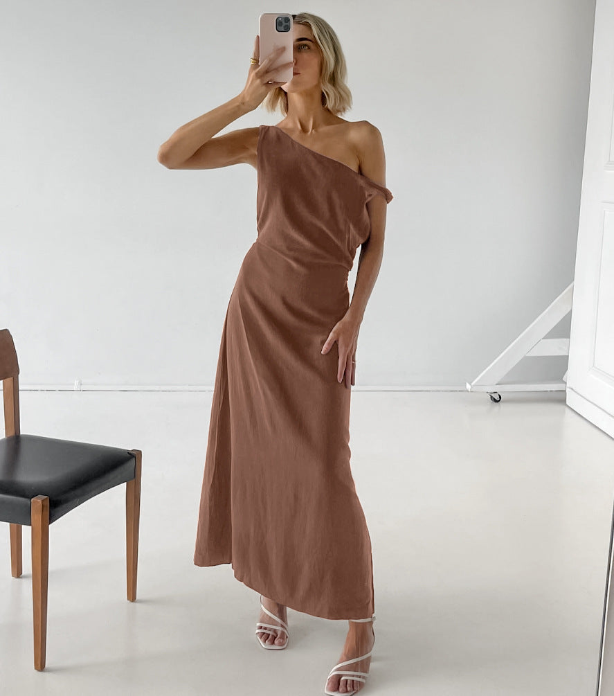 Westwick Maxi Dress Brown