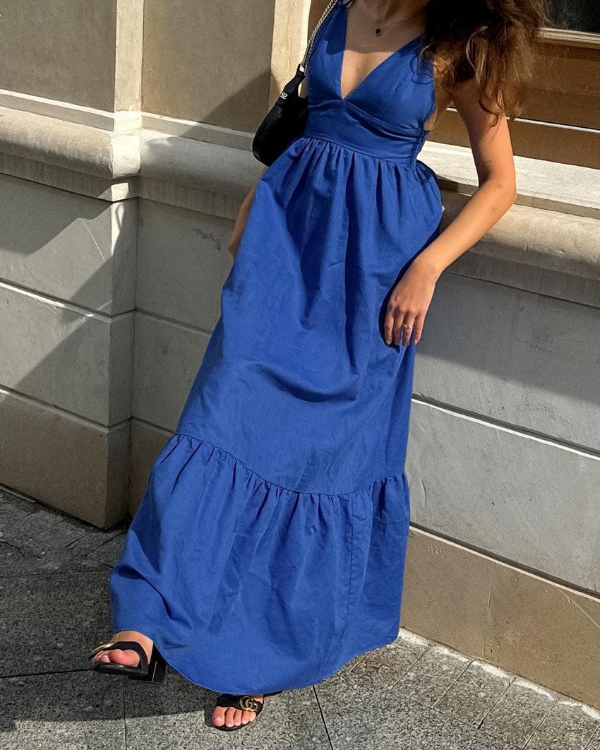 Buckley Maxi Dress Blue