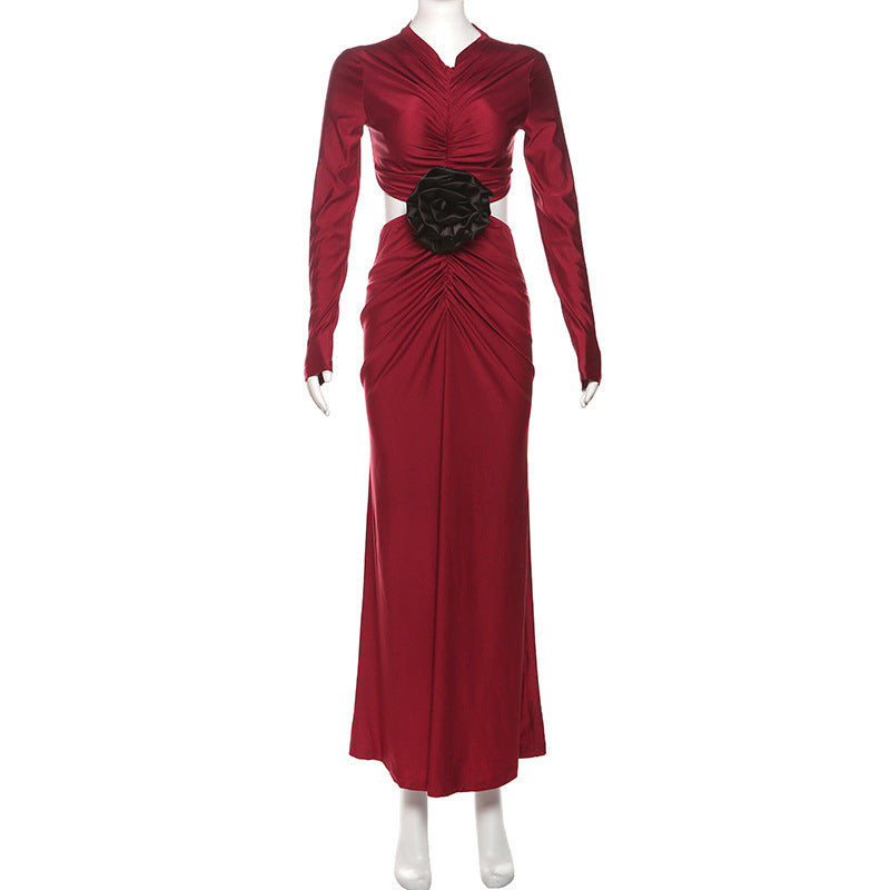 Ross Maxi Dress Red