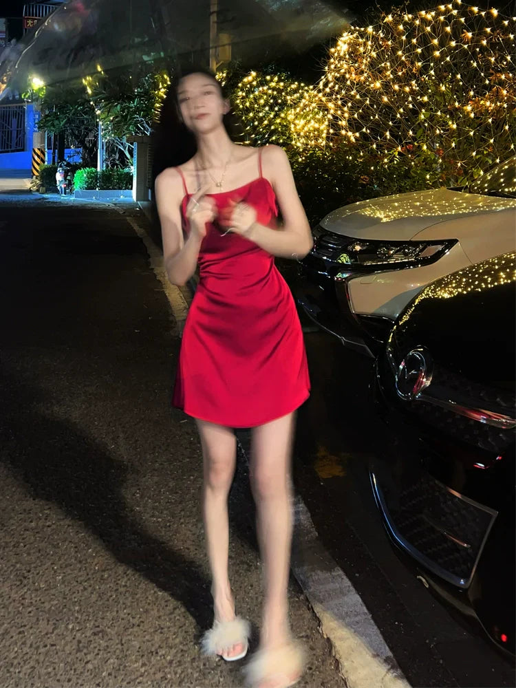 Sexy Red Short Evening Dress Cocktail Dresses Short Birthday Party Dress