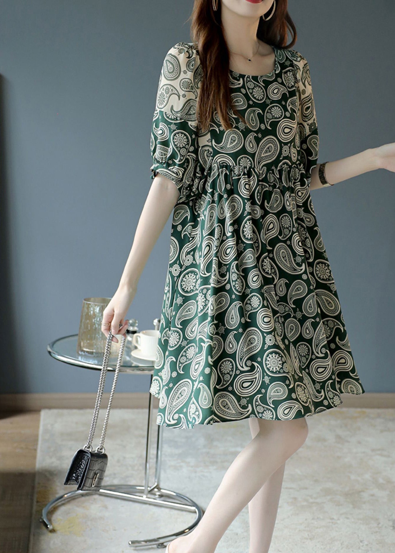 Elegantly Styled Dress for Everyday Wear