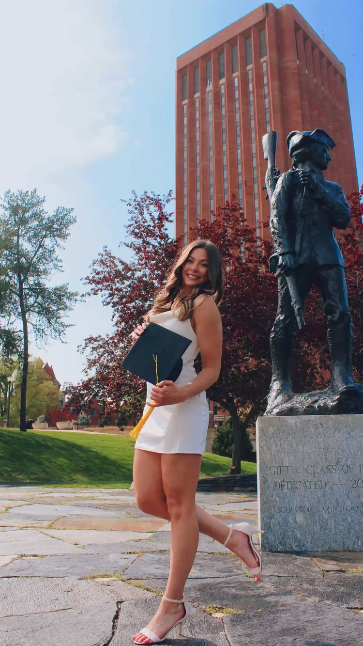 Cute White Graduation Dress White Homecoming Dress (ZD12792)