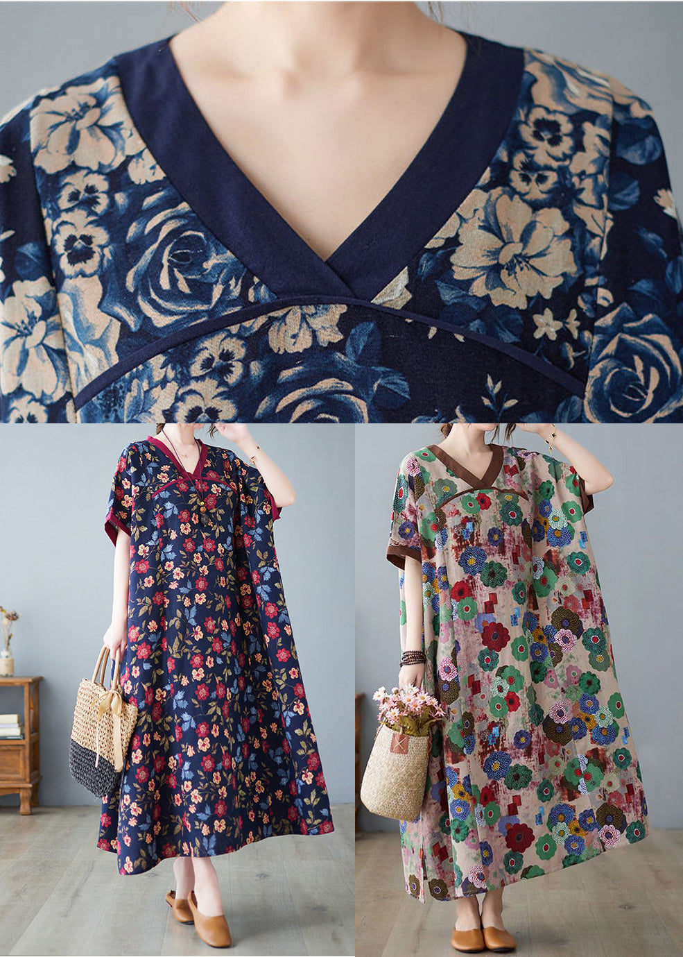Classic Vintage Dress with a Flattering Fit