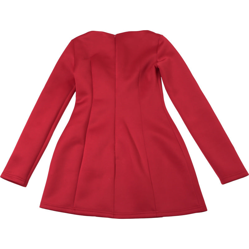 Red Chemistry Mini Dress Red