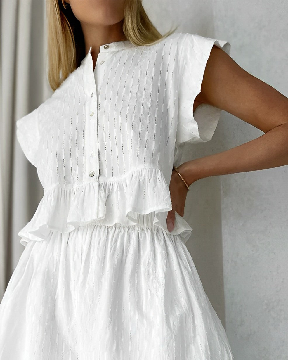Dionisia Elegant Structured Dress Set for Women Relaxed Modern Fit