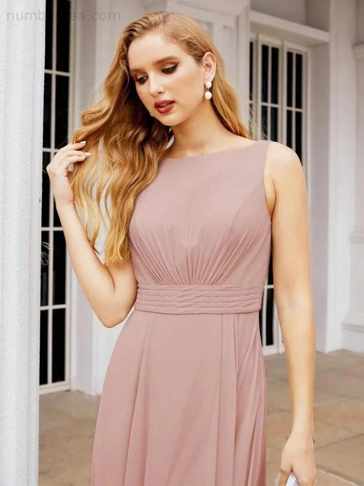 ZapDress Bridesmaid Dresses for Wedding Ruffles Long Formal Prom Gowns 28039 (ZD16999)