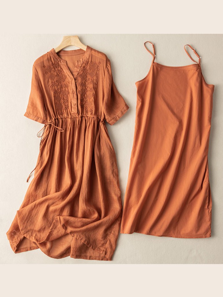 A Vintage Style Dress with Delicate Timeless Details