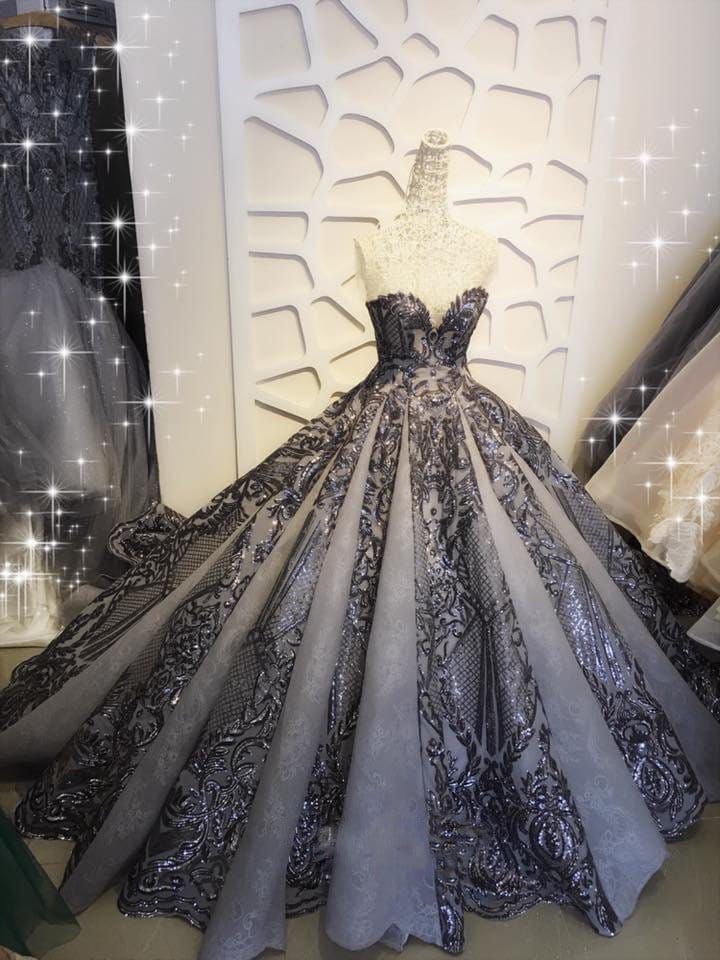 Sparkly Sequins Red Off The Shoulder Ball Gown Fashion A Line Sweet 16 Dress - View 5 | VelvetHem