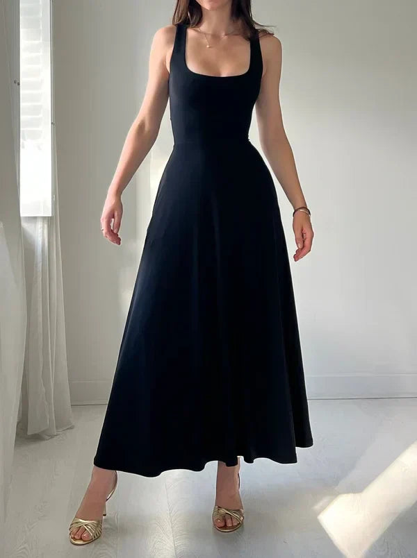 Graciela Minimalist Stylish Midi Dress Designer Edit