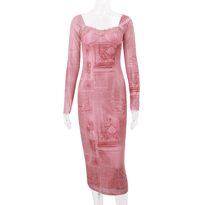 Date Night Dress Pink