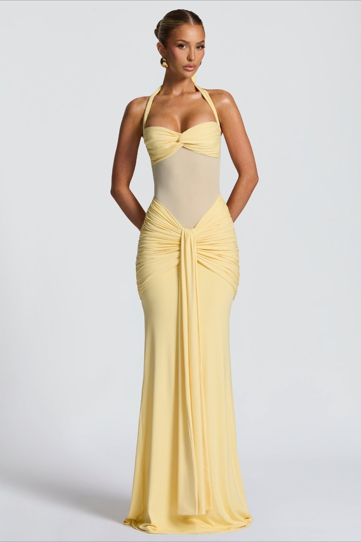 Premium Tie Strap Mesh Dress for Modern Fashion Wear Boutique Fashion Style