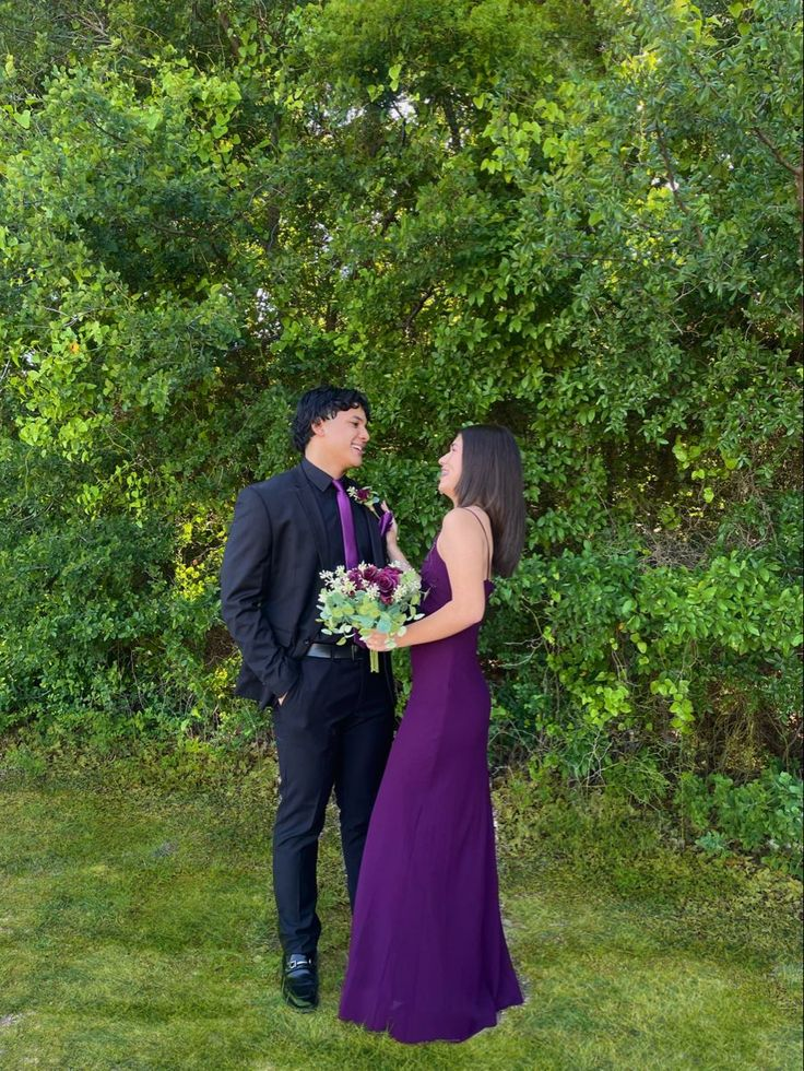 Spaghetti Straps V Neck Sheath Evening Dress Purple Party Dress - View 3 | VelvetHem