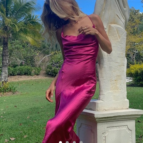 Fashion Spaghetti Straps Sheath Slit Evening Dress elegant Prom Party Dress - VelvetHem
