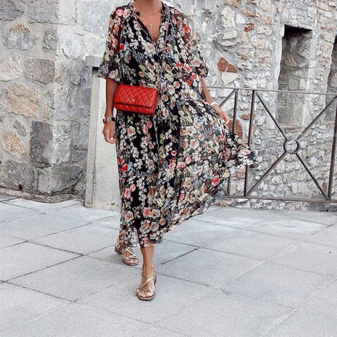 Nona Floral Summer Dress for Women Romantic Soft Style