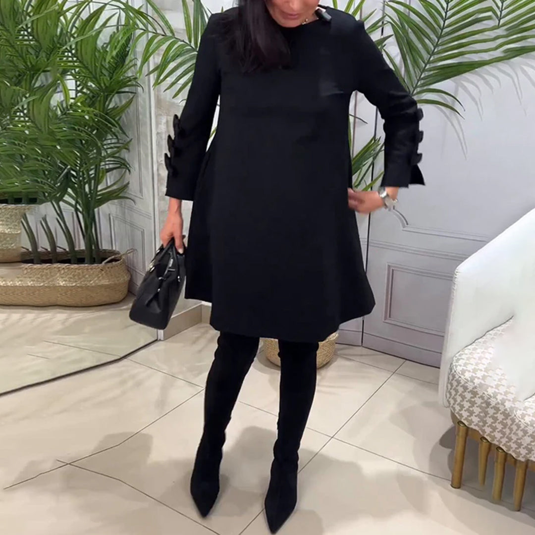 Pada Casual Dress with Long Sleeves for Women Flattering Modern Fit