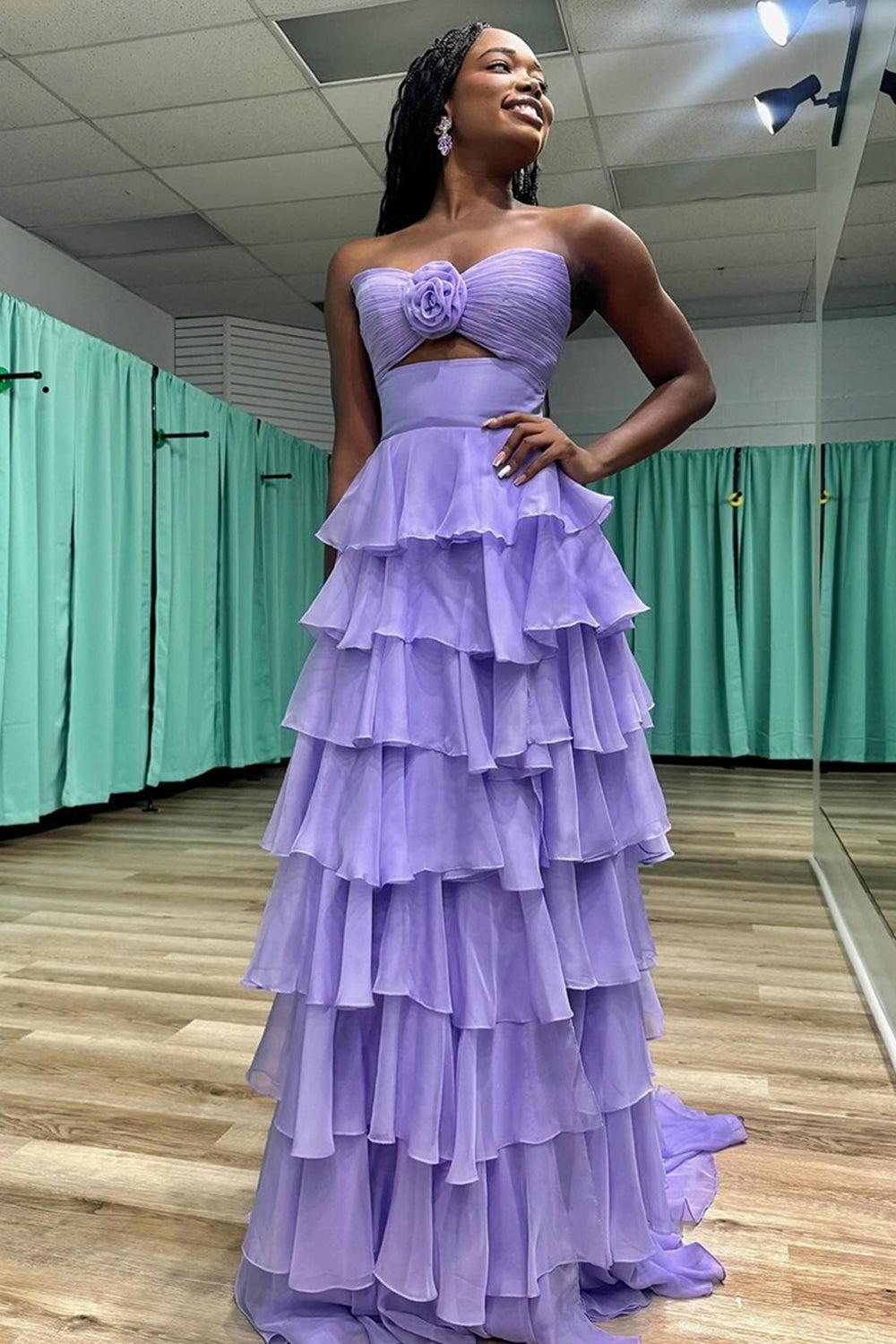 Black Prom Dress White Prom Dress Sweetheart Ruffled Long Formal Dress With Slit